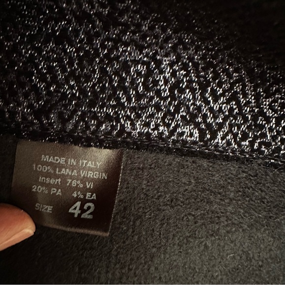 Cropped Blazer Pure Virgin Wool, NWT - Picture 9 of 11